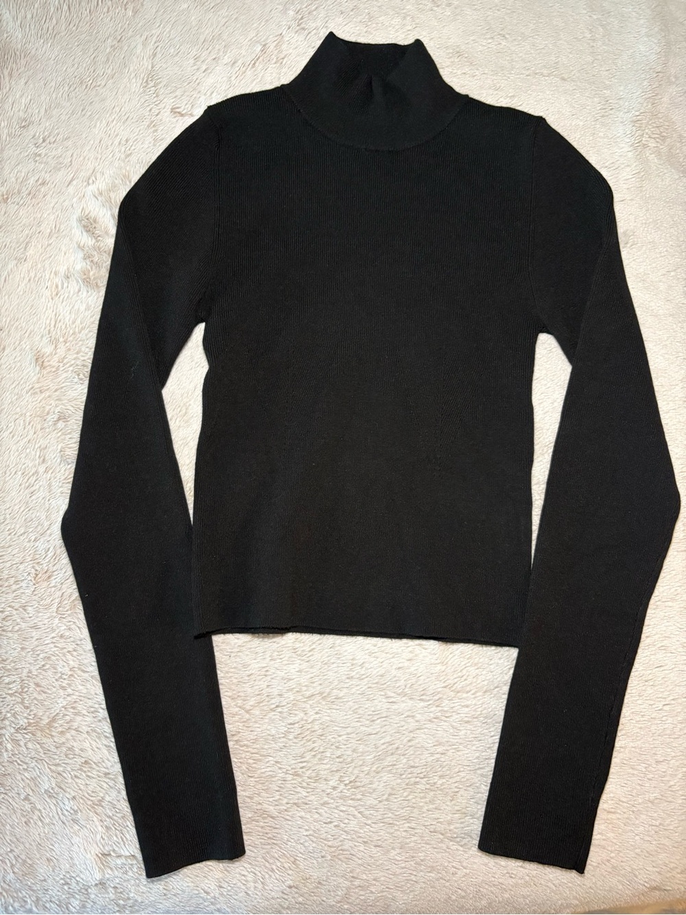 Who What Wear Black Turtleneck Long-Sleeve Top.   Fall/Winter Wear, Casual